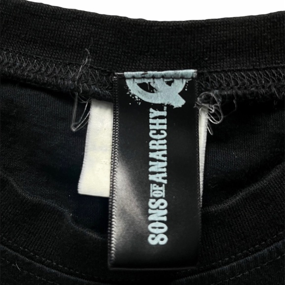 Small Sons Of Anarchy Grim Reaper Graphic Tank Top Band Tee - Picture 3 of 3